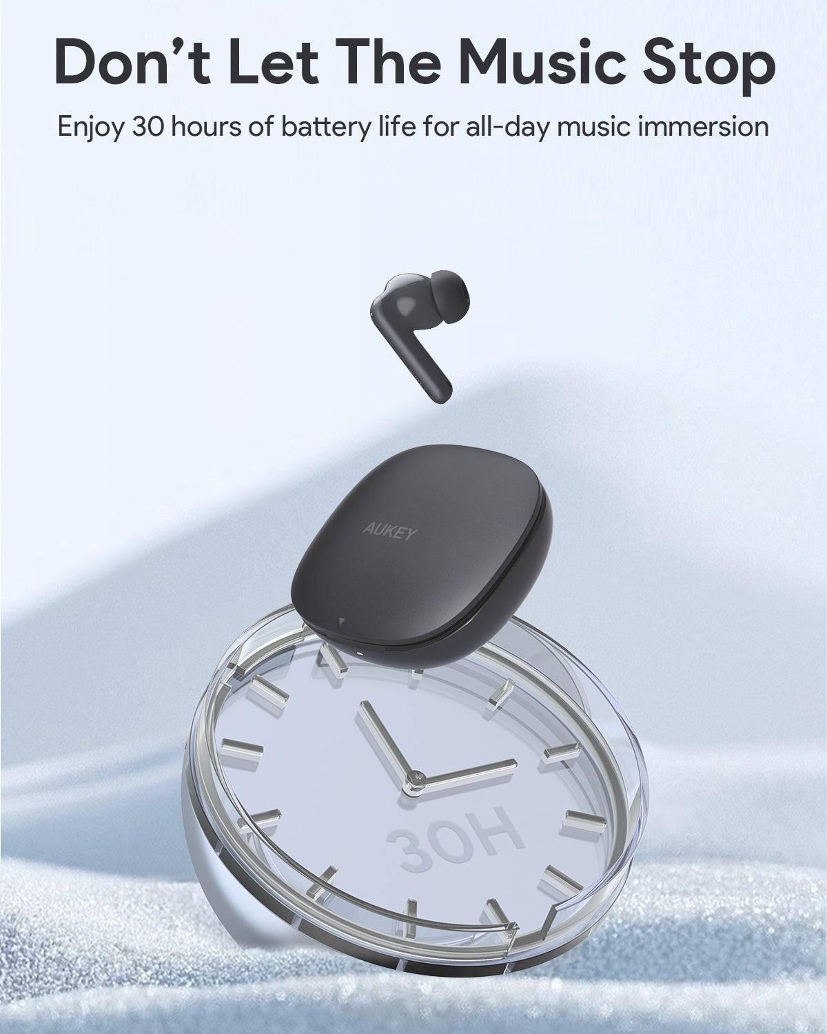 Aukey EP-B2 True Wireless Earbuds with Hybrid Active Noise Cancellation (ANC)