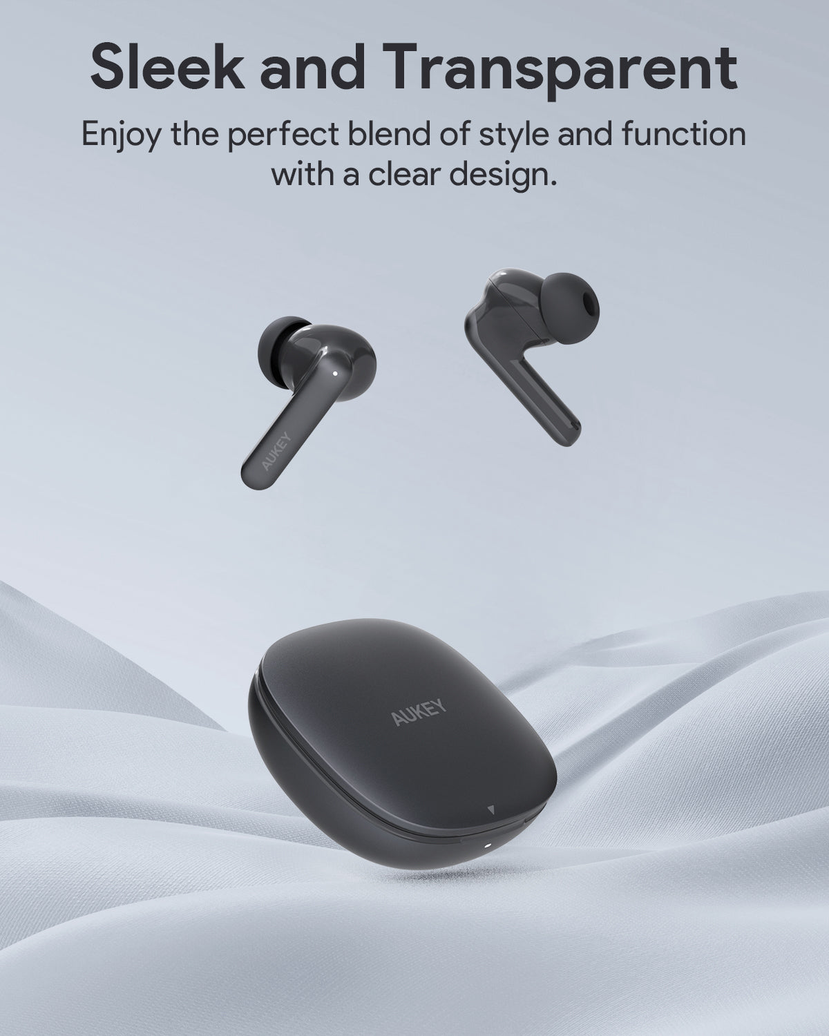 Aukey EP-B2 True Wireless Earbuds with Hybrid Active Noise Cancellation (ANC)