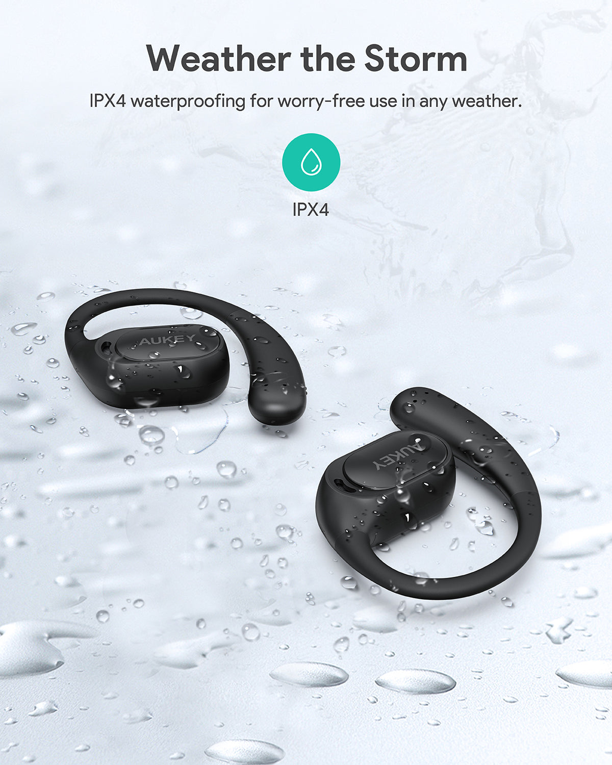 AUKEY EP-S1 Open Ear True Wireless Earbuds Bluetooth TWS Sports Earbuds