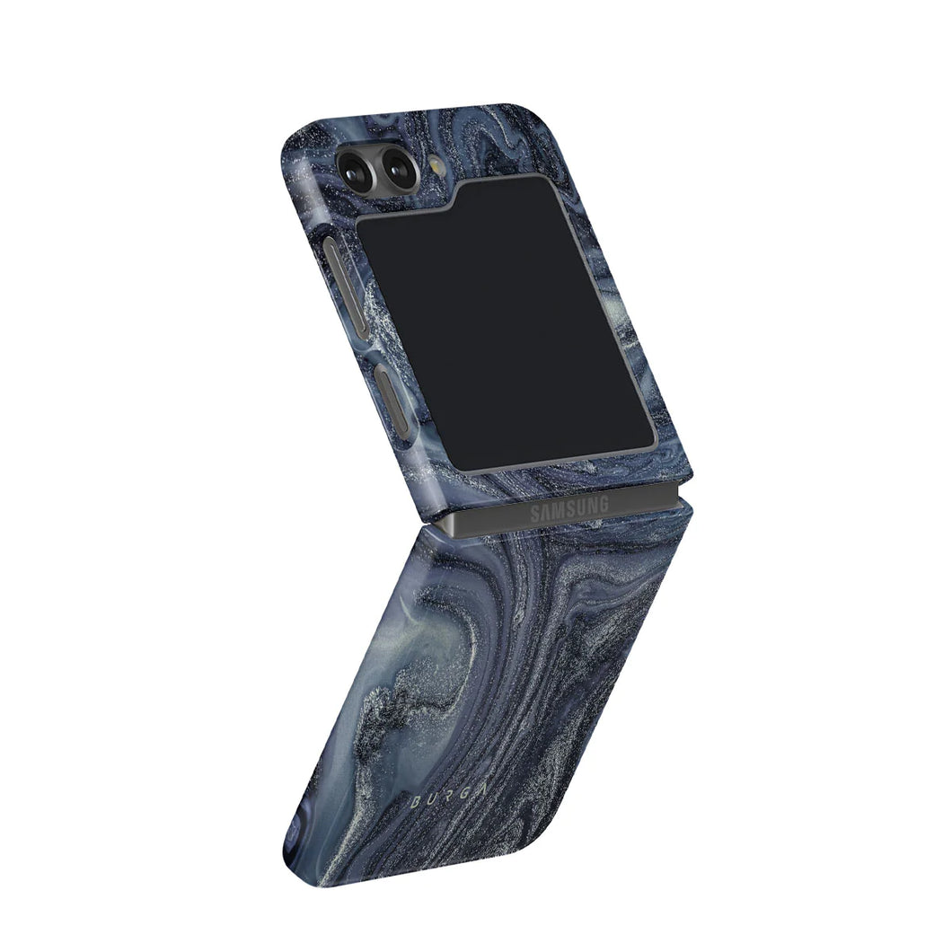 BURGA Samsung Galaxy Z Flip 5 Navy Trench Snap Case