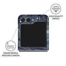 Load image into Gallery viewer, BURGA Samsung Galaxy Z Flip 5 Navy Trench Snap Case
