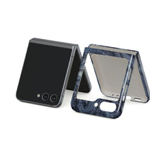 Load image into Gallery viewer, BURGA Samsung Galaxy Z Flip 5 Navy Trench Snap Case
