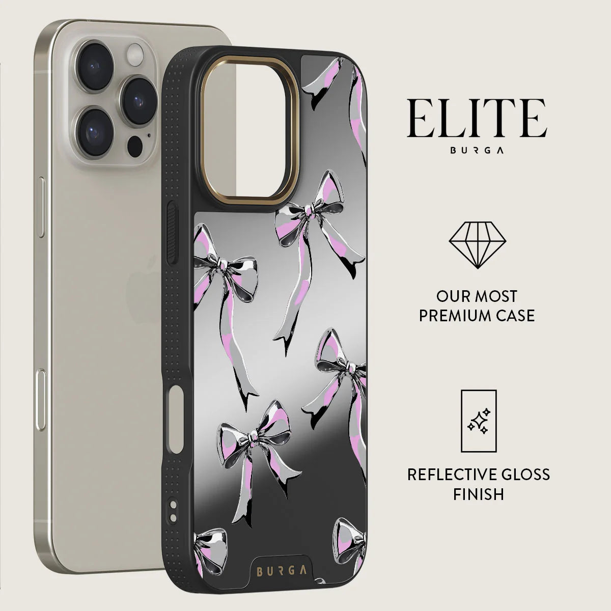 BURGAElite 【BURGA】Elite MagSafe Mirror iPhone 16ケース MagSafe