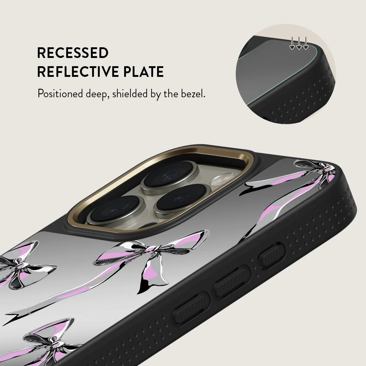 BURGA iPhone 16 Pro Max / 16 Pro Dreamer Elite Mirror Gold Tough MagSafe Case