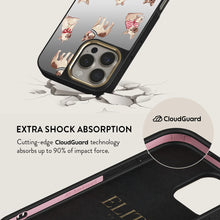 Load image into Gallery viewer, BURGA iPhone 16 Pro Max / 16 Pro Monsieur Elite Mirror Gold Tough MagSafe Case
