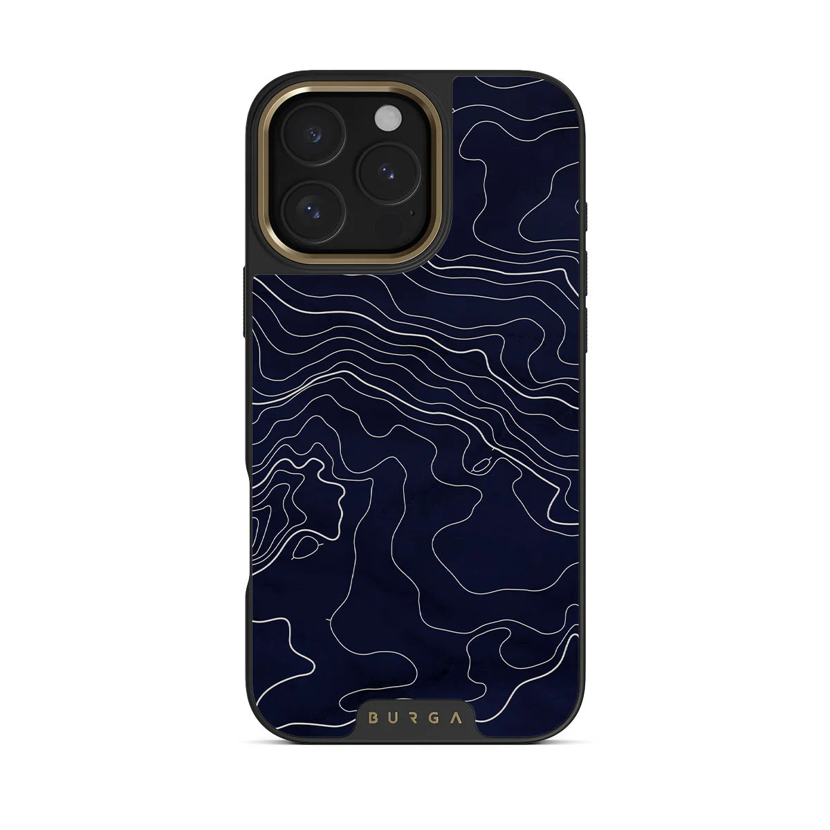 BURGA iPhone 16 Pro / 16 Pro Max Drifting Shores Elite Gold Tough MagSafe Case