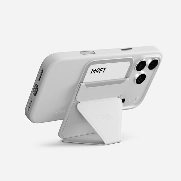 MOFT Trackable Snap-on Phone Stand & Wallet with Apple Find My (MagSafe Compatible)