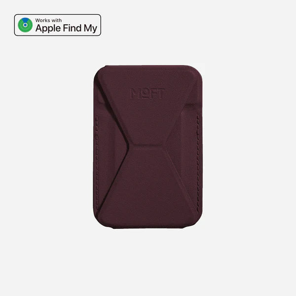 MOFT Trackable Snap-on Phone Stand & Wallet with Apple Find My (MagSafe Compatible)