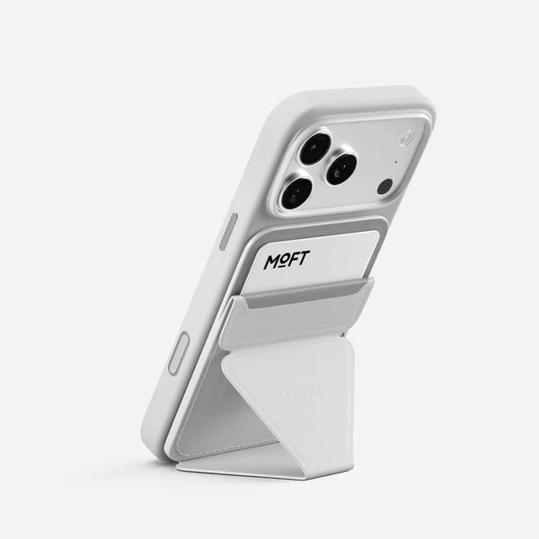 MOFT Trackable Snap-on Phone Stand & Wallet with Apple Find My (MagSafe Compatible)