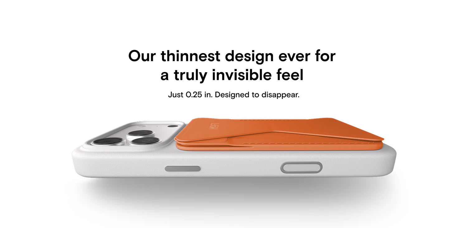 MOFT Trackable Snap-on Phone Stand & Wallet with Apple Find My (MagSafe Compatible)