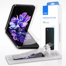 Load image into Gallery viewer, Whitestone Dome Premium Genuine Film Screen Protector for Galaxy Z Flip 5
