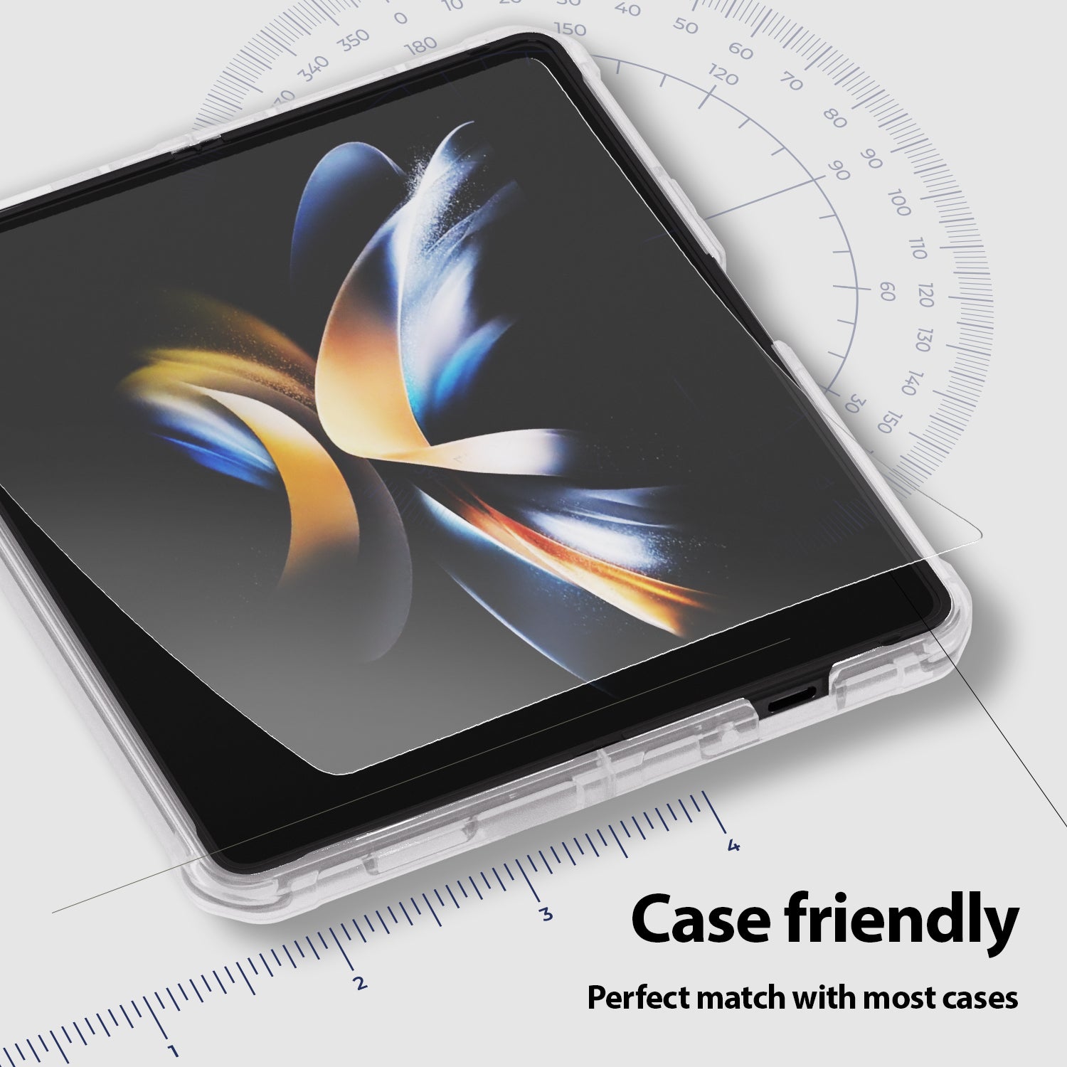 Whitestone Dome GEN Film Samsung Galaxy Z Fold 5 Hard Coated Film - PET Film Screen Guard