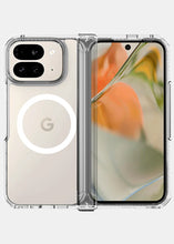 Load image into Gallery viewer, ITSKINS Google Pixel 10 Pro Fold Hybrid R Clear Hinge (MagSafe Compatible) - Transparent
