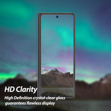 Load image into Gallery viewer, Whitestone Galaxy Z Fold 5 FRONT DISPLAY EZ Tempered Glass Screen Protector
