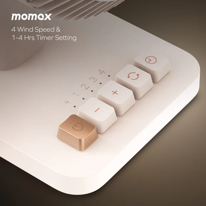 Momax IF20 1°Pod Mini Desktop Wireless Fan