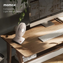 Load image into Gallery viewer, Momax IF20 1°Pod Mini Desktop Wireless Fan
