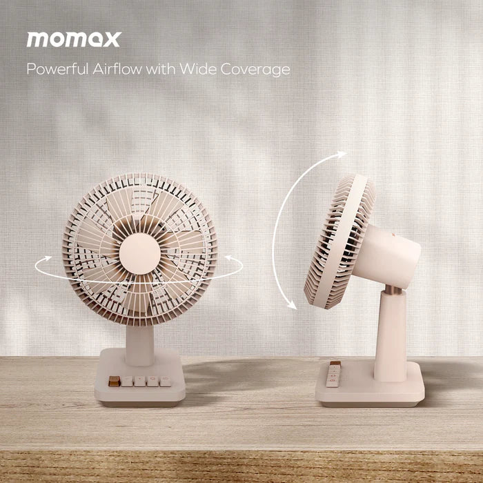 Momax IF20 1°Pod Mini Desktop Wireless Fan