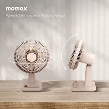 Load image into Gallery viewer, Momax IF20 1°Pod Mini Desktop Wireless Fan
