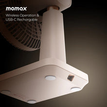 Load image into Gallery viewer, Momax IF20 1°Pod Mini Desktop Wireless Fan
