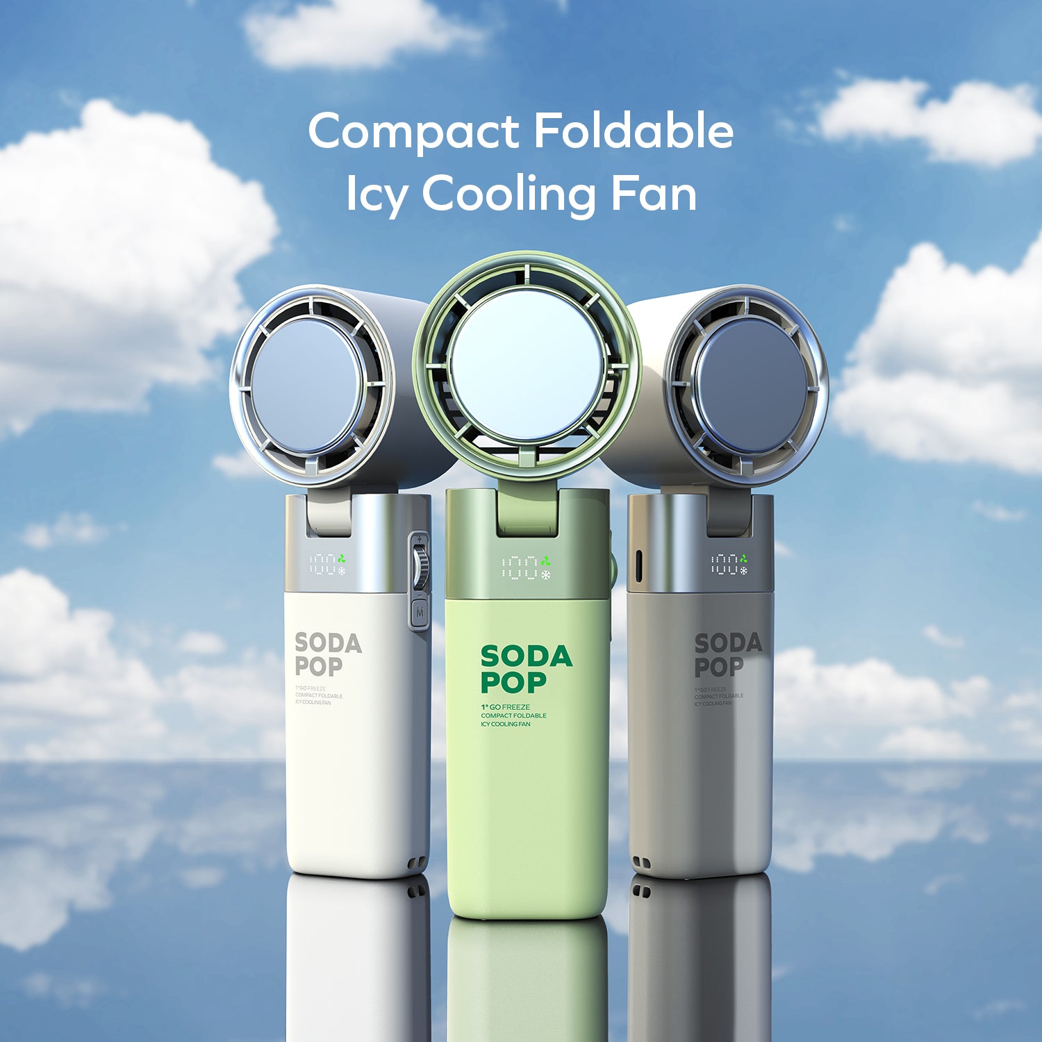 Momax IF21 1°GO FREEZE Compact Foldable Icy Cooling Fan