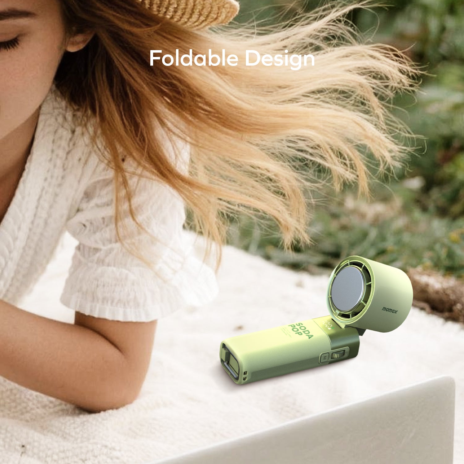 Momax IF21 1°GO FREEZE Compact Foldable Icy Cooling Fan