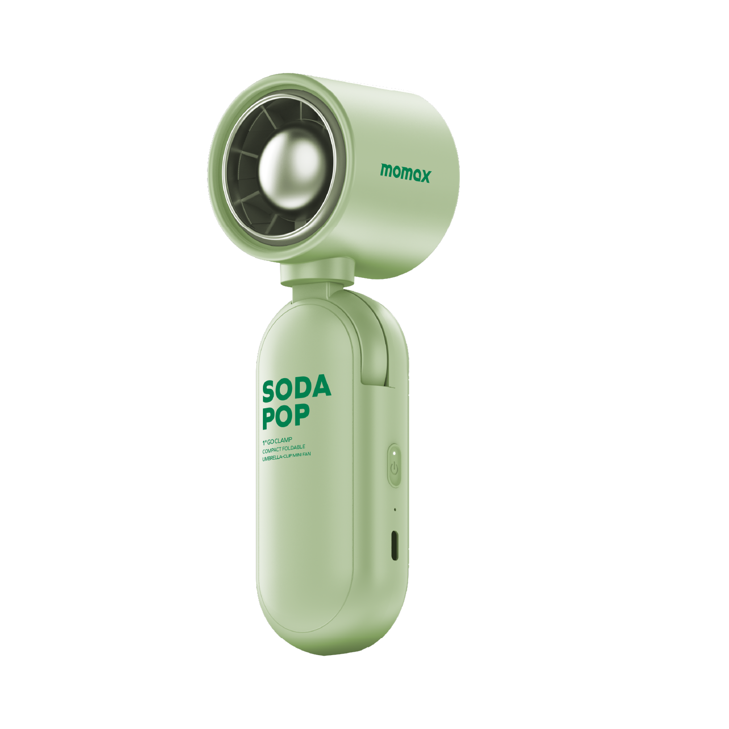 Momax IF22 1°GO CLAMP Compact Foldable Umbrella-Clip Mini Fan