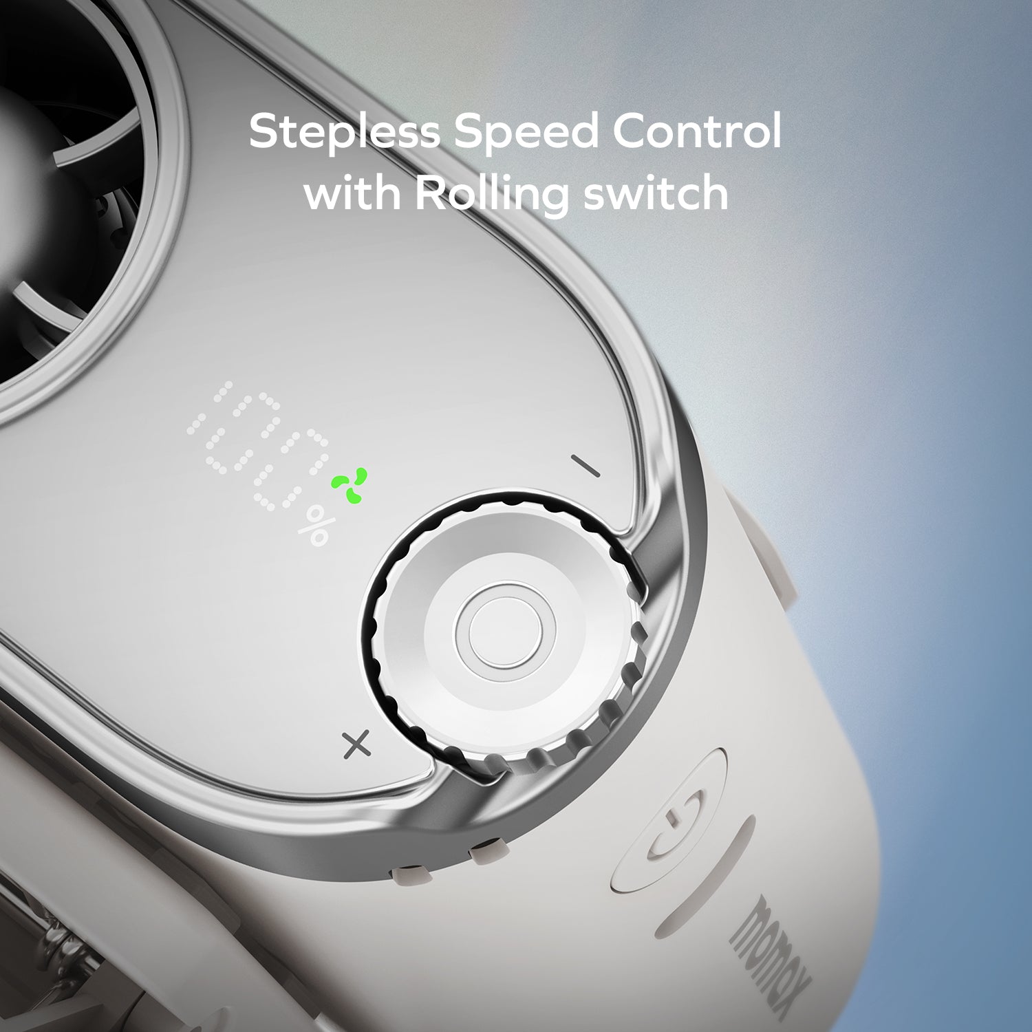 Momax IF23 1°GO CLIP High-Speed Waist-Clip Mini Fan
