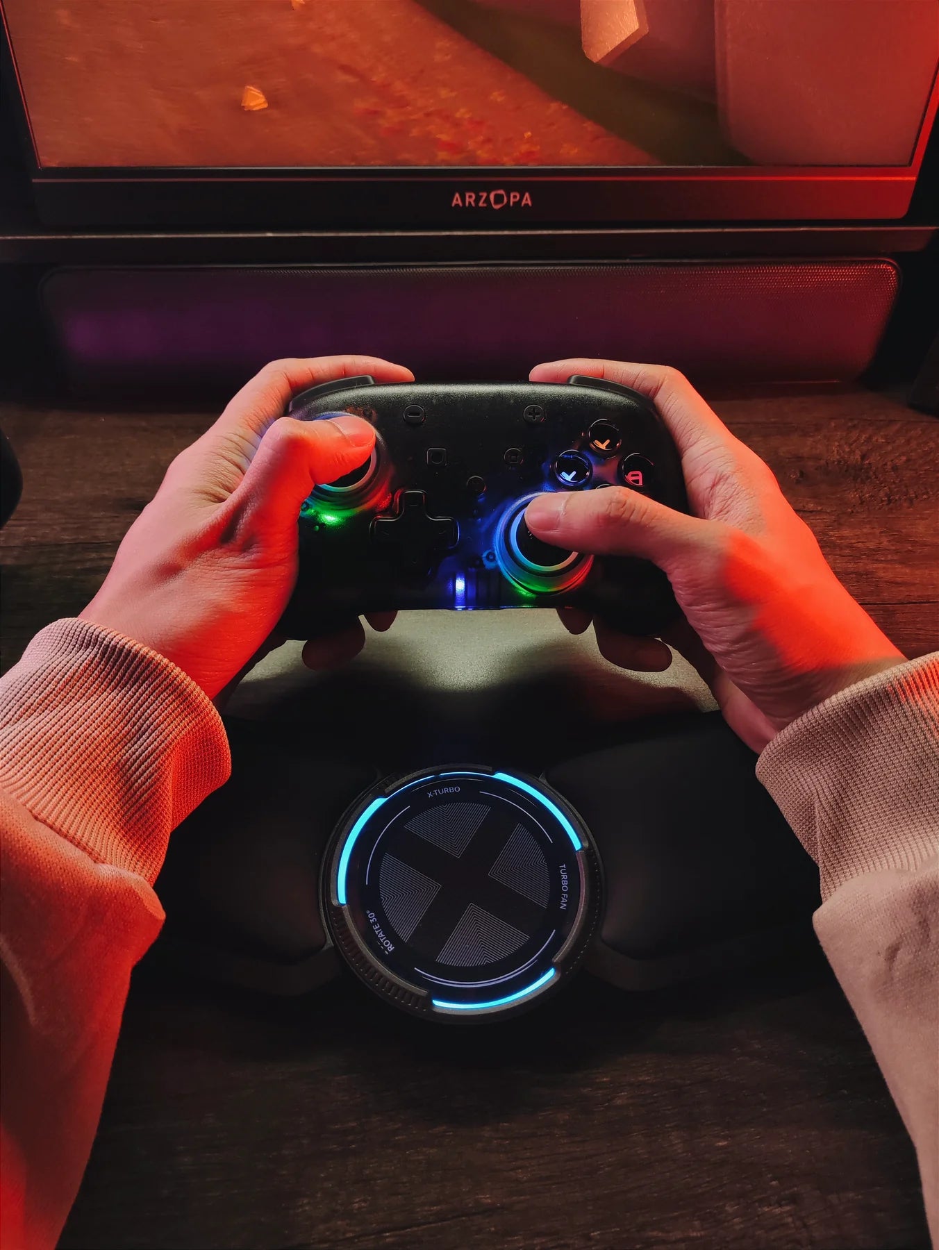 Xlayout X-Turbo Wrist Rest With Fan