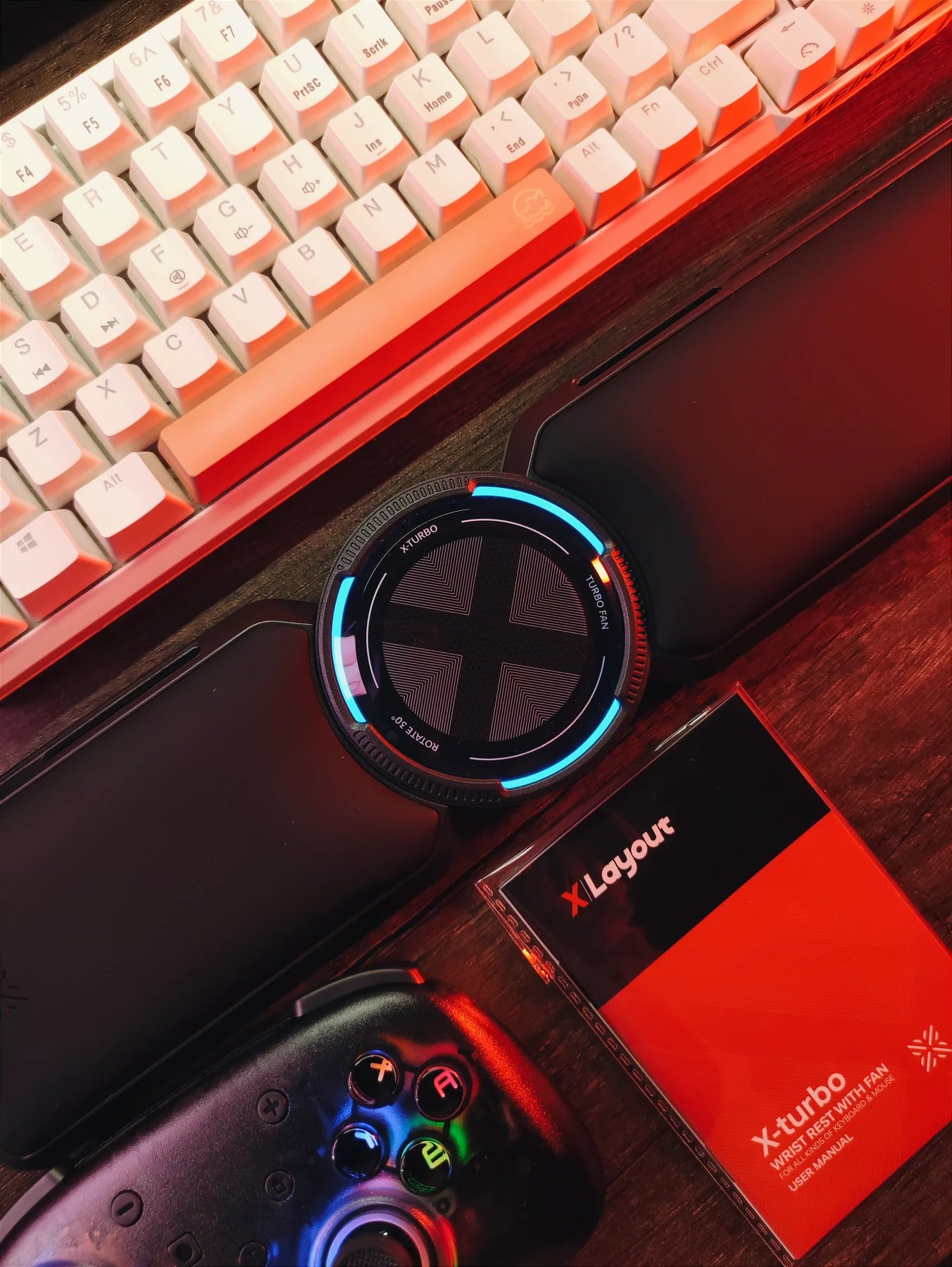 Xlayout X-Turbo Wrist Rest With Fan