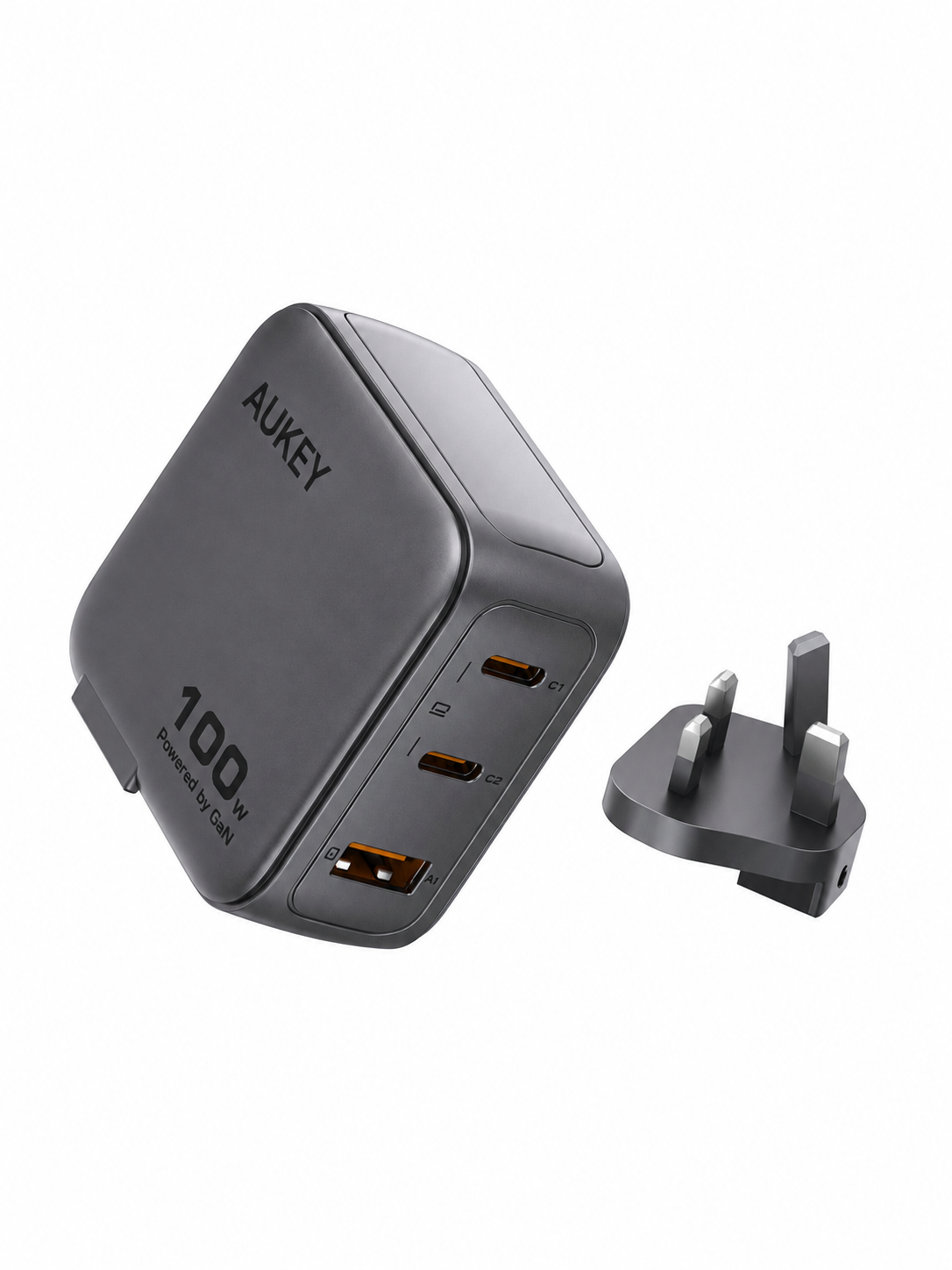 Aukey PA-B9 Nova PinS 100W GaN Wall Charger
