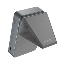 Load image into Gallery viewer, Momax IP111 Q.Mag Power 11 Magnetic Wireless Battery Pack with Stand 10000mAh
