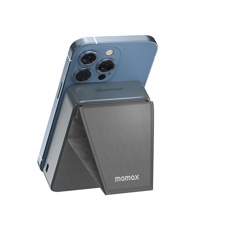 Momax IP111 Q.Mag Power 11 Magnetic Wireless Battery Pack with Stand 10000mAh