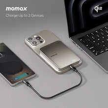 Load image into Gallery viewer, Momax IP129 1-Power Q.Pass 5000mAh Qi2 Magnetic Wireless Battery Pack

