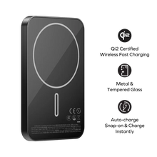 Load image into Gallery viewer, Momax IP129 1-Power Q.Pass 5000mAh Qi2 Magnetic Wireless Battery Pack
