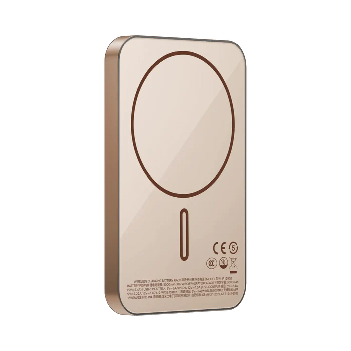 [CCC Certified] Momax IP129 1-Power Q.Pass 5000mAh Qi2 Magnetic Wireless Battery Pack