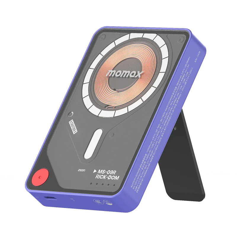 [Mobile Suit Gundam - Limited Edition] Momax IP132 1-Power X Pro+ 20W 10000mAh Magnetic Wireless with Built-In USB-C MS-09R Rick Dom