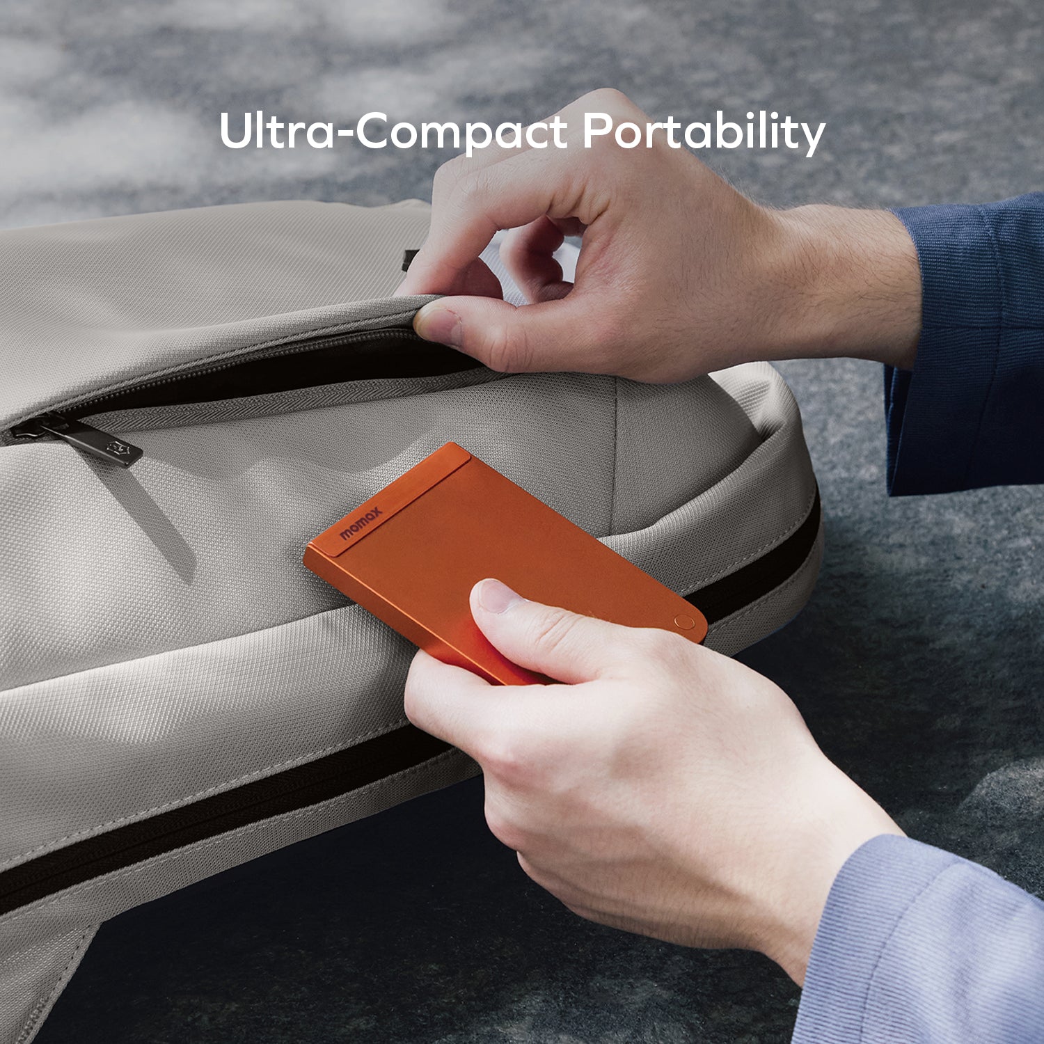 [CCC Certified] Momax IP161 Qi2 5000mAh Magnetic Wireless Powerbank | 8.6mm Ultra Slim