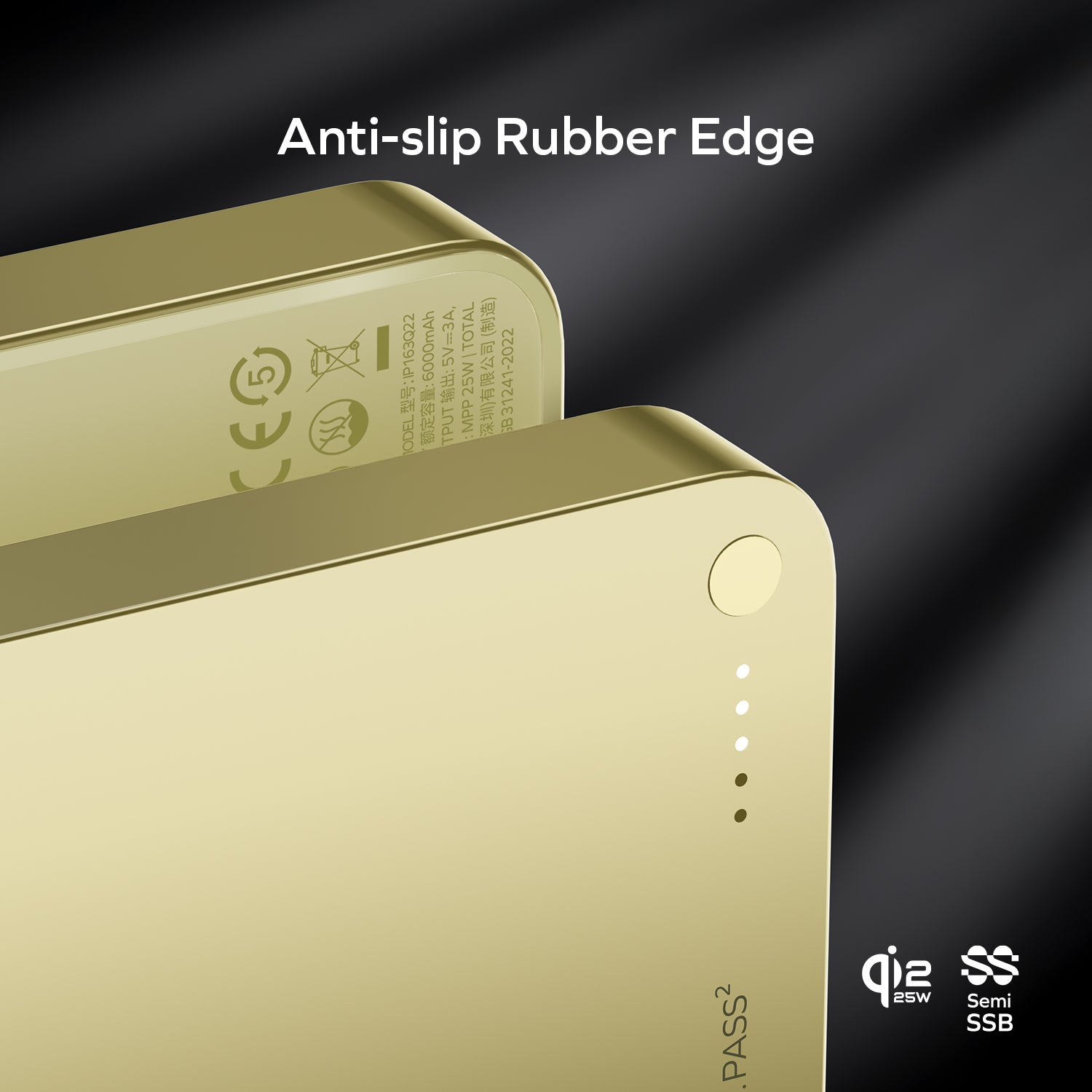 [CCC Certified] Momax [IP163Q22] 1-Power S.Pass² Qi2.2 Magnetic Wireless PowerBank 10,000mAh