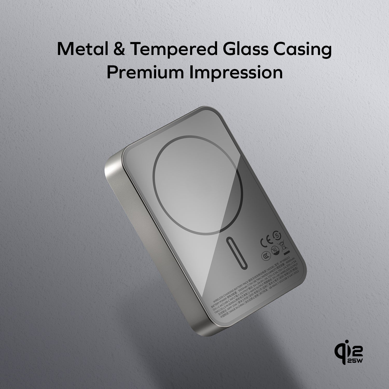 [CCC Certified] Momax [IP168Q22] Q.PASS X1 Qi2.2 Magnetic Wireless Powerbank 10,000mAh