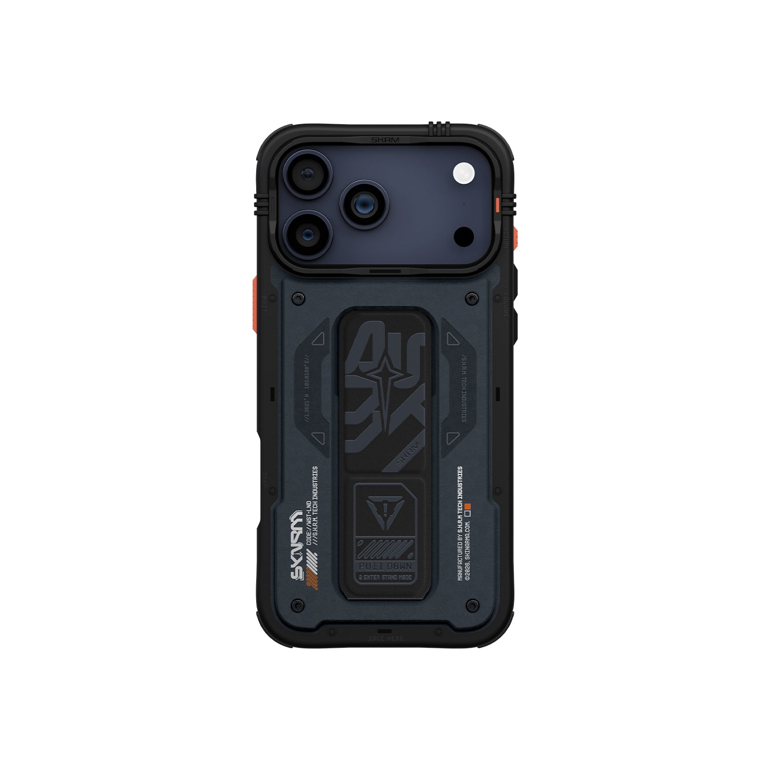 Skinarma iPhone 17 Pro / 17 Pro Max Aegis Mag-Charge Back Case - Navy