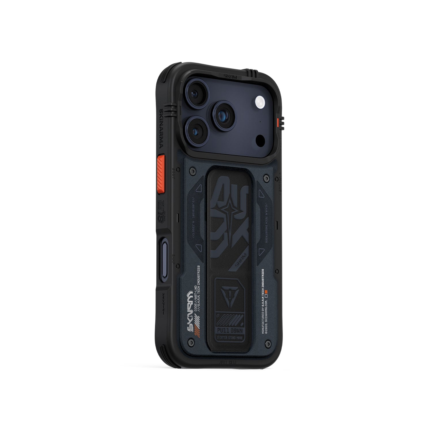 Skinarma iPhone 17 Pro / 17 Pro Max Aegis Mag-Charge Back Case - Navy