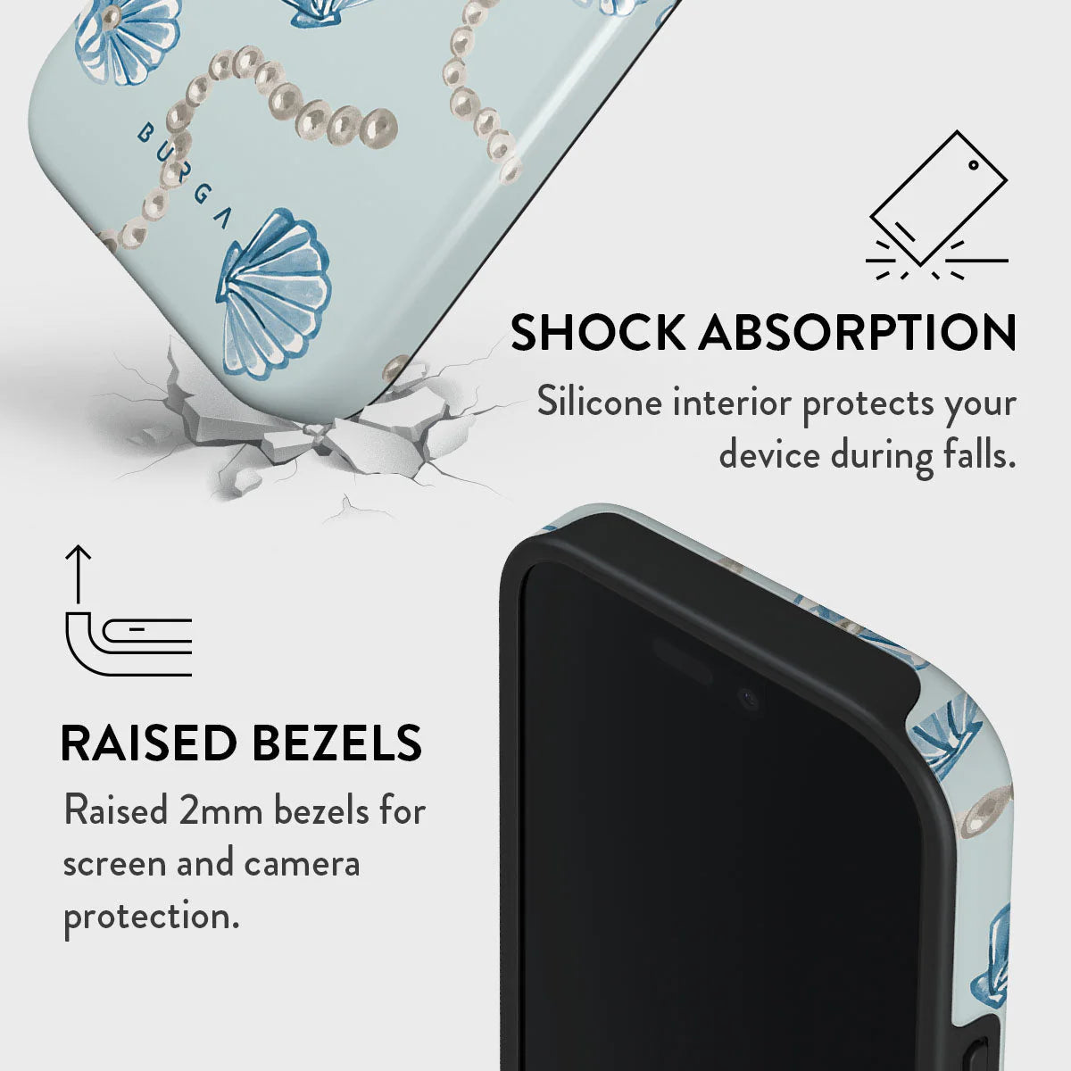 BURGA iPhone 16 Pro Max / 15 Pro Max Nerida Tough MagSafe Case