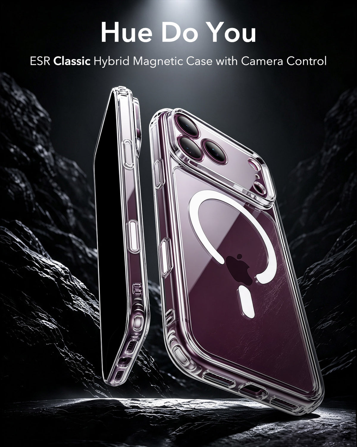 ESR iPhone 18 / 17 Pro / Pro Max Classic Hybrid Magsafe Case (Camera Control)