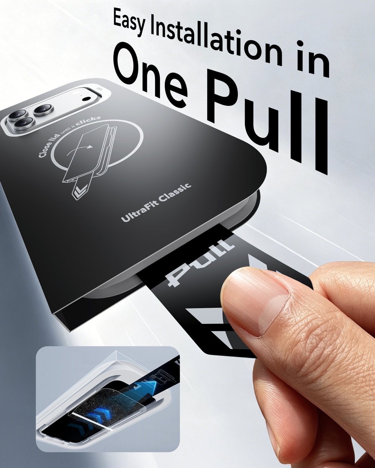 ESR iPhone 18 / 17 Pro / Pro Max - UltraFit Classic Screen Protector - 1pc or 2 pcs Pack