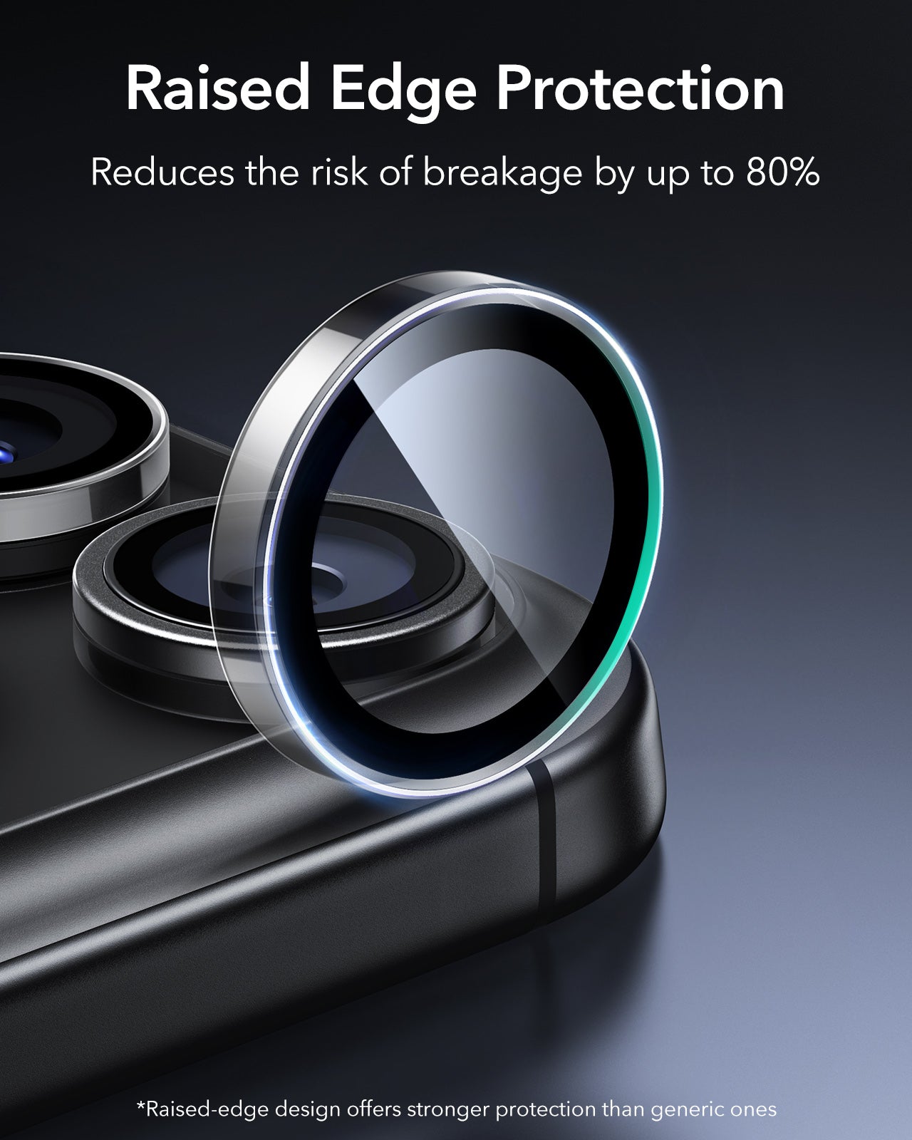 ESR iPhone 17 Pro/17 Pro Max Armorite Camera Lens Protector (Set of 3)