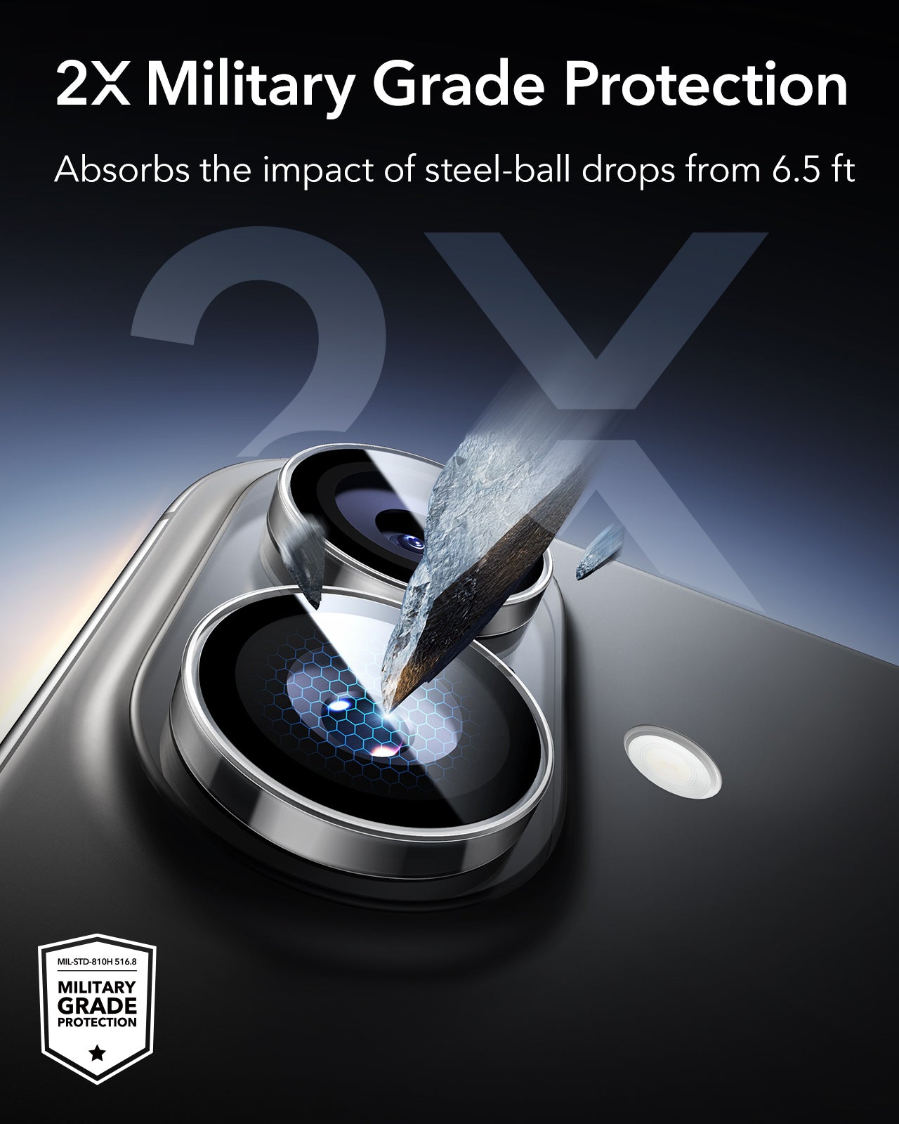 ESR Compatible with iPhone 17 Armorite Camera Lens Protectors