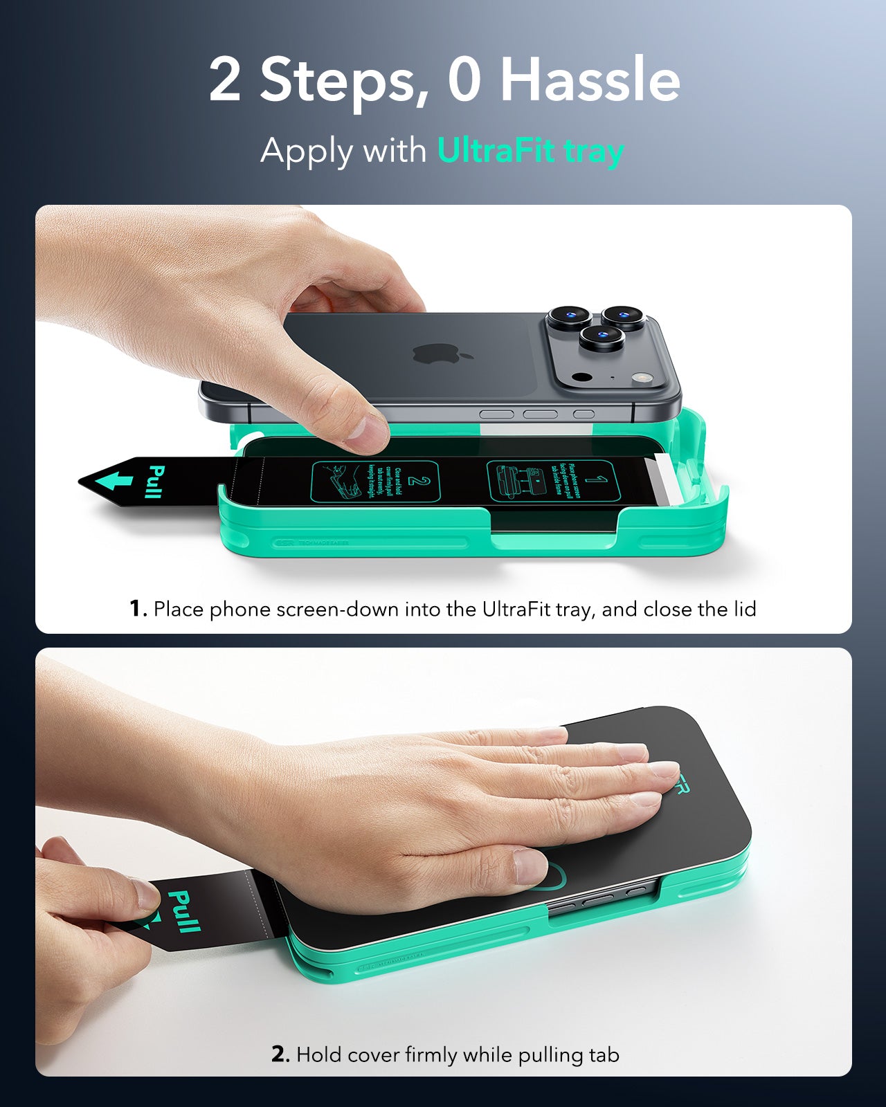 ESR iPhone 17 Series Privacy Screen Protector With UltraFit 3 Pieces