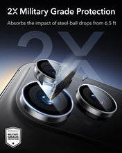 Load image into Gallery viewer, ESR iPhone 17 Pro/17 Pro Max Armorite Camera Lens Protector (Set of 3)
