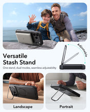Load image into Gallery viewer, ESR iPhone 17 Series Cyber Tough MagSafe Case with Stash Stand (Camera Control)
