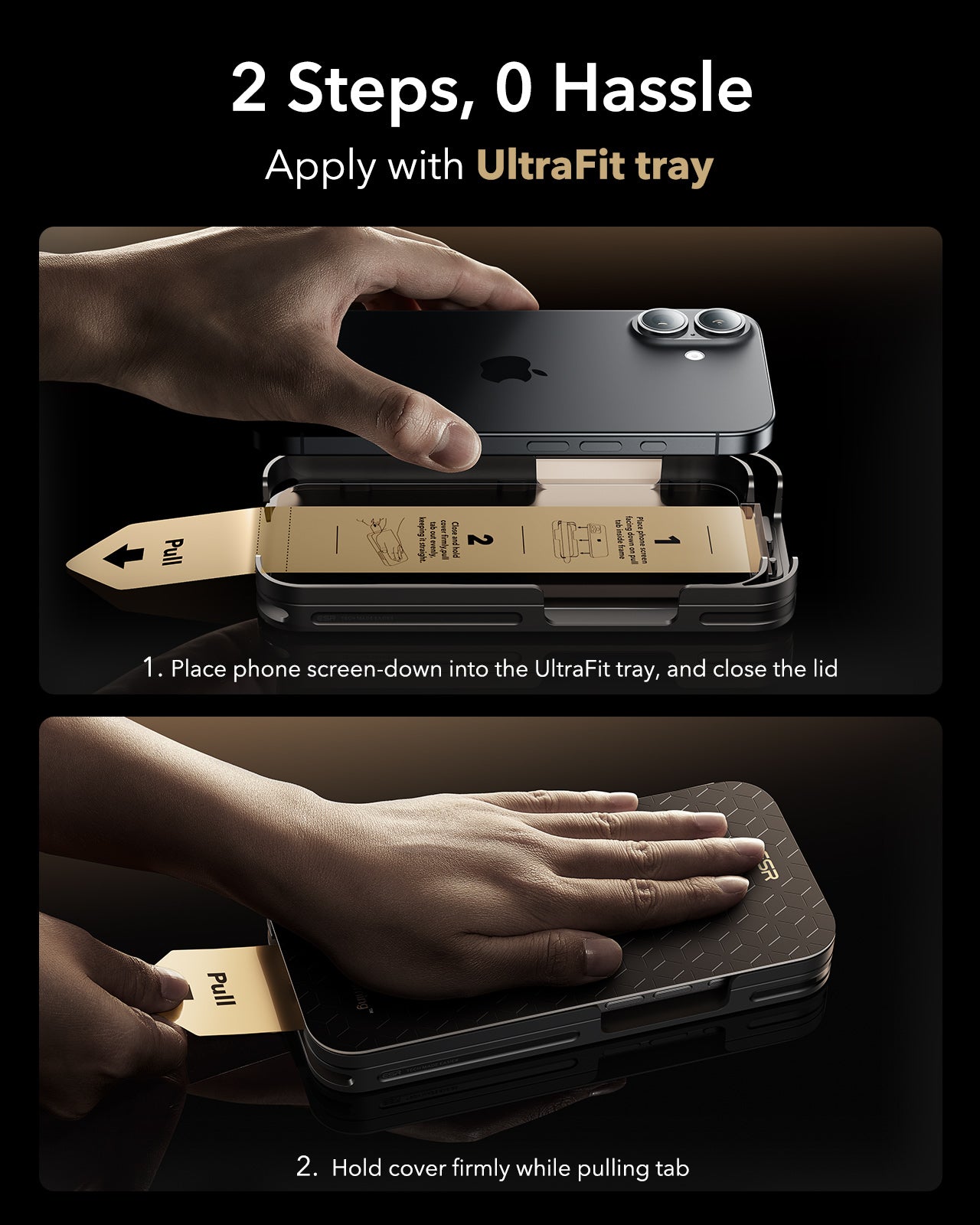 ESR iPhone 17 Series UltraFit Armorite Pro Tempered Glass 1pc Pack